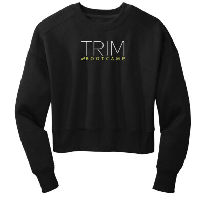 Women's Cropped Crew Neck Thumbnail