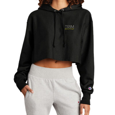 Women's Cropped Hoodie (Embroidery)  Thumbnail
